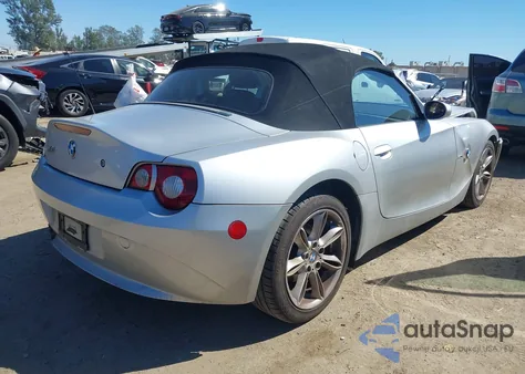 2005 BMW Z4 3.0I из США, поврежденный, VIN 4USBT53555LU11074